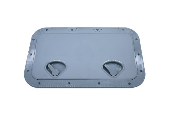 Classic Rectangular Gray Register 355x600mm