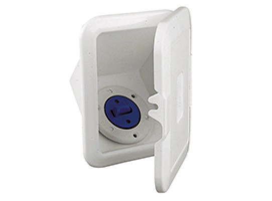 REGISTRO CONICO CON TAPA, GRIS CLARO, 145x191mm, blanco