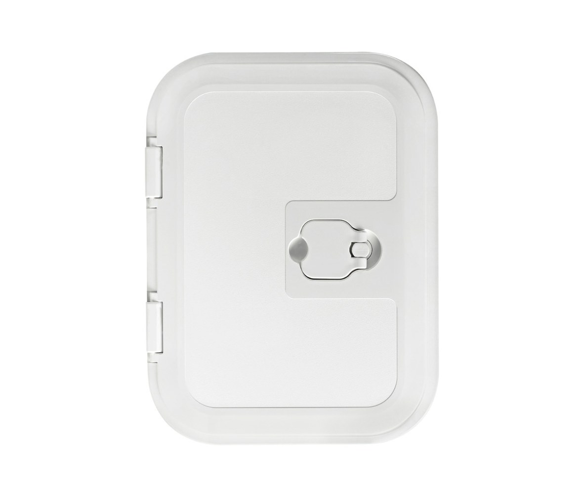 Osculati Registro Rectangular Enrasado Blanco 280 x 380 mm