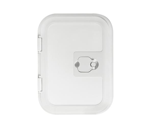 Osculati Registro Rectangular Enrasado Blanco 280 x 380 mm