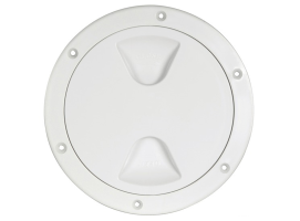 White Round Inspection Cover