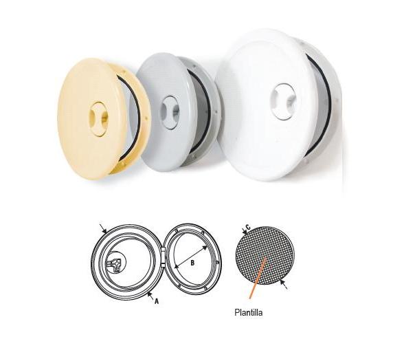 Registro Redondo de Acceso e Inspeccion