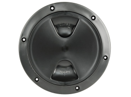 Black Round Inspection Cover