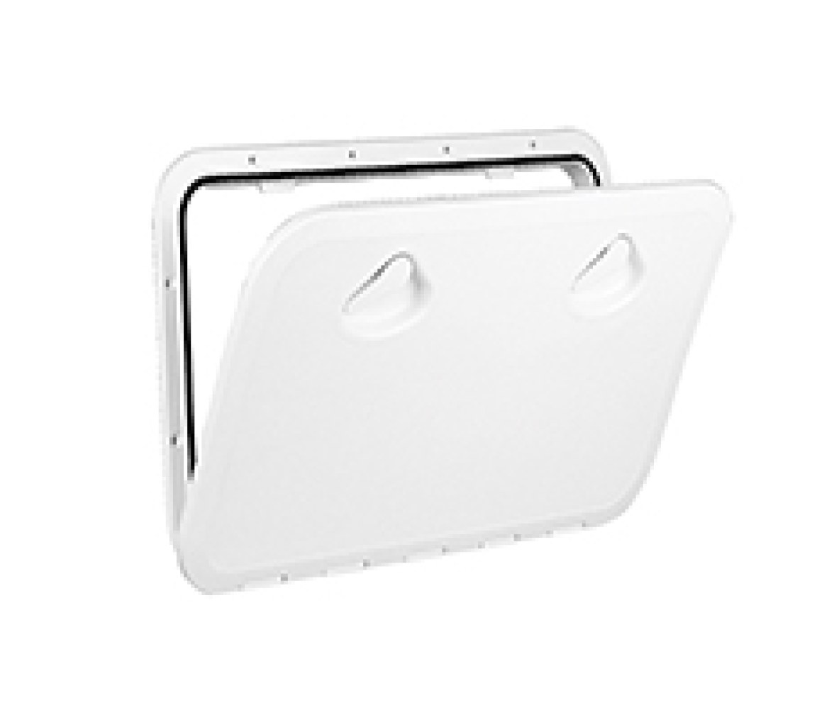 Registro TOP 460x525mm satinado negro, ISO12216
