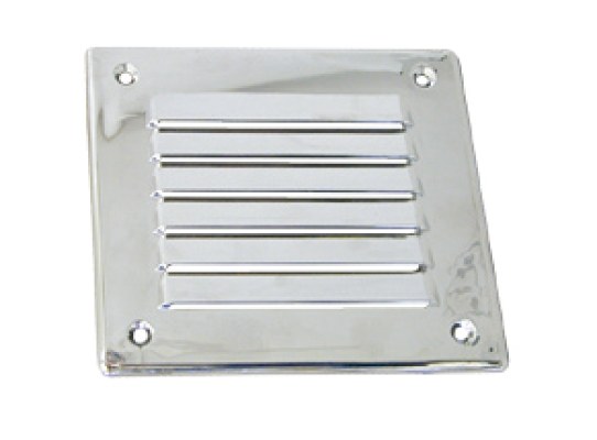 Rejilla de Ventilación 11,5 x 12,7 cm Cromada