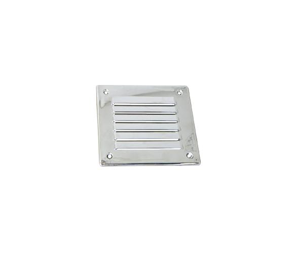 Rejilla de Ventilación 11,5 x 12,7 cm Cromada