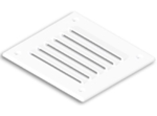 Rejilla De Ventilacion 11,5x12,7 Blanco