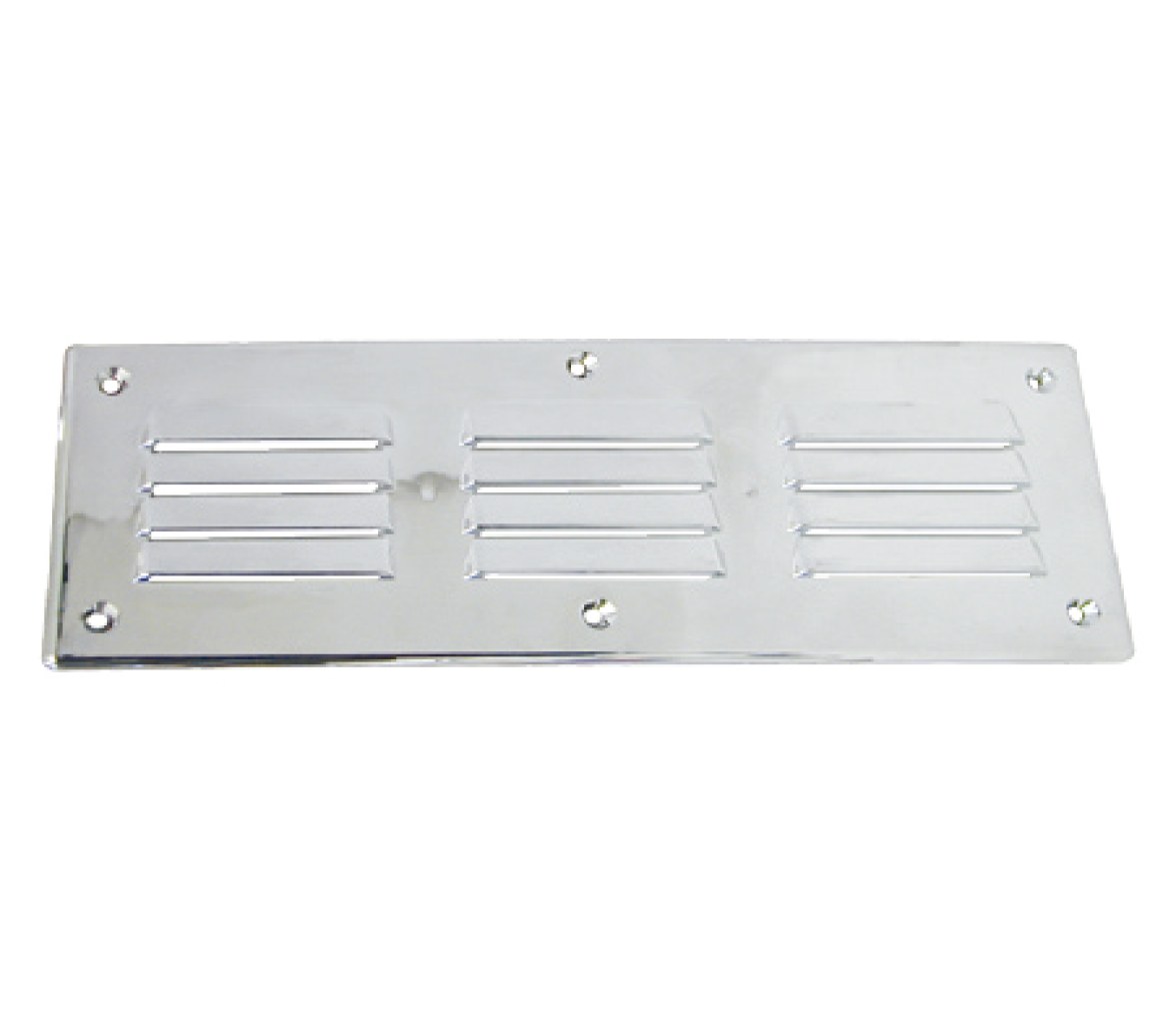 Rejilla de Ventilación 9 x 25,5 cm Cromada