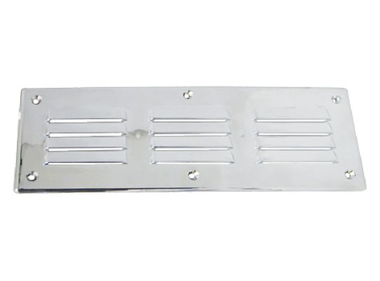 Rejilla de Ventilación 9 x 25,5 cm Cromada