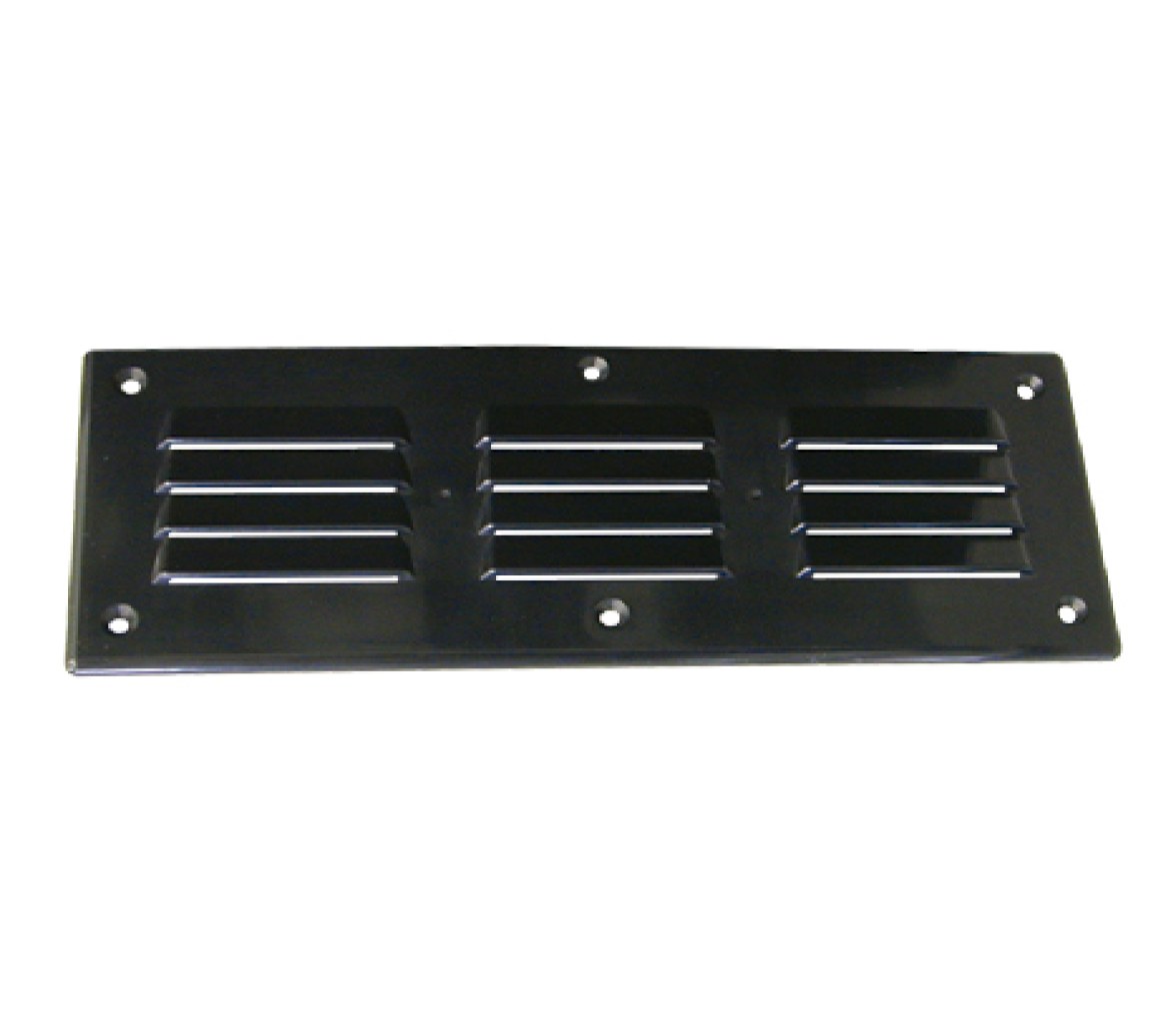 Rejilla de Ventilación 9 x 25,5 cm Negra