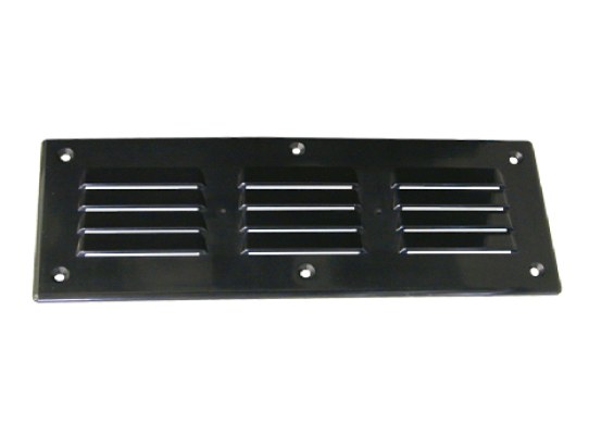 Rejilla de Ventilación 9 x 25,5 cm Negra