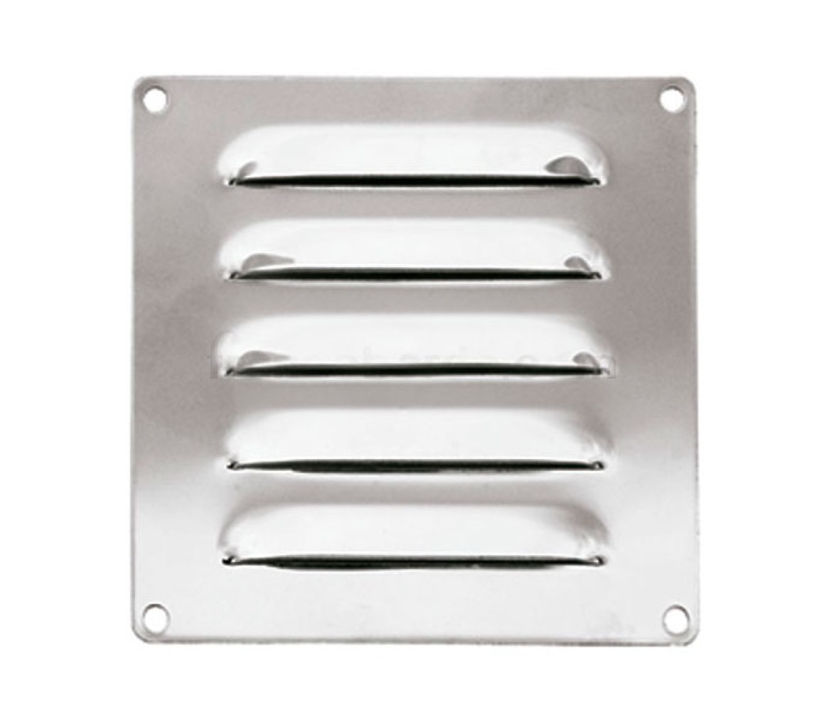 Rejilla de Ventilacion Inox 127 x 115 mm