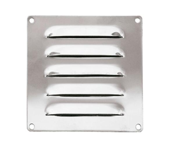 Rejilla de Ventilacion Inox 127 x 115 mm