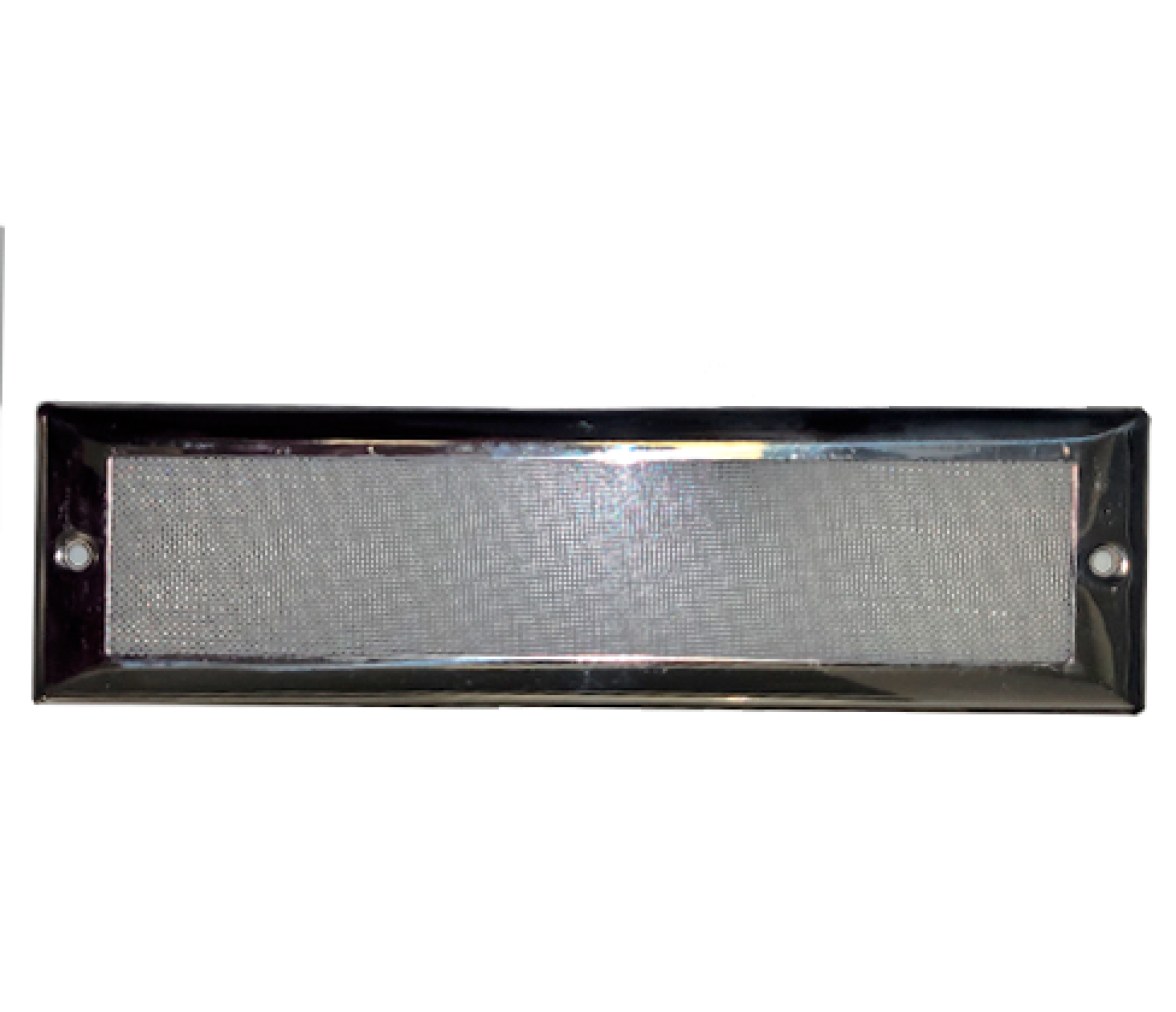 Rejilla de Ventilacion Inox 212 x 57 mm