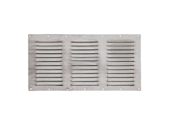 Rejilla de Ventilacion Inox 360 x 185 mm