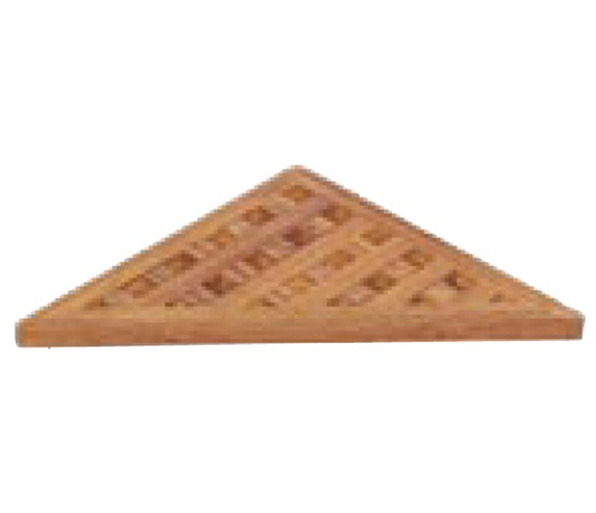 Rejilla Triangular para ducha Teca