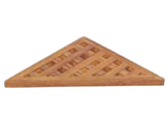 Rejilla Triangular para ducha Teca