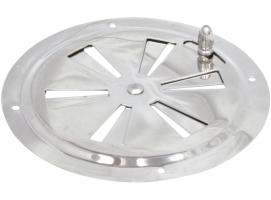 Rejilla Ventilacion Redonda Inox 125mm