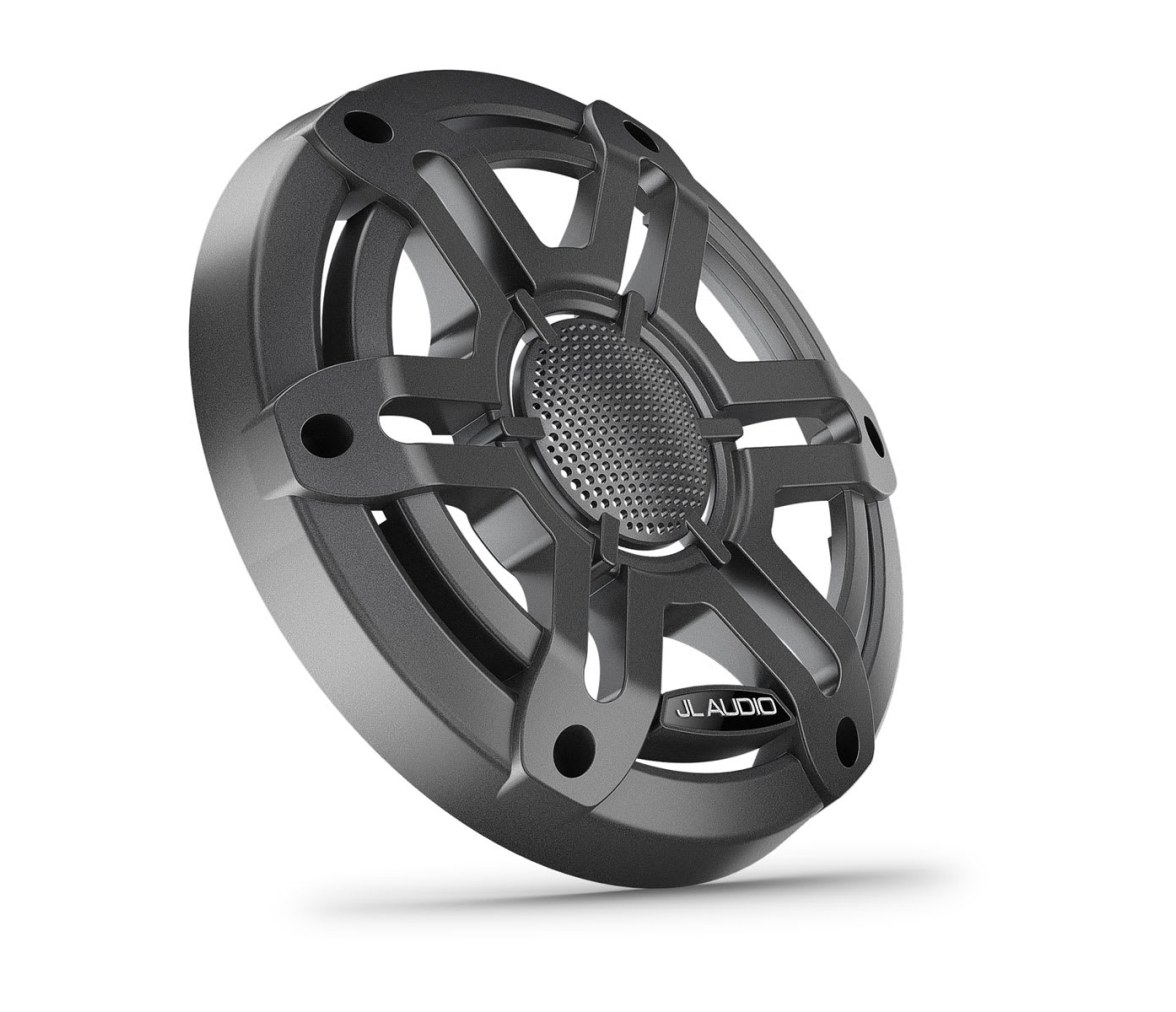 Rejillas de altavoces JL Audio M200, Rejilla deportiva en gris (individual) 6,5"