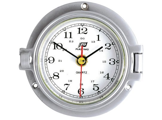 Reloj Cromado Mate 3 Plastimo