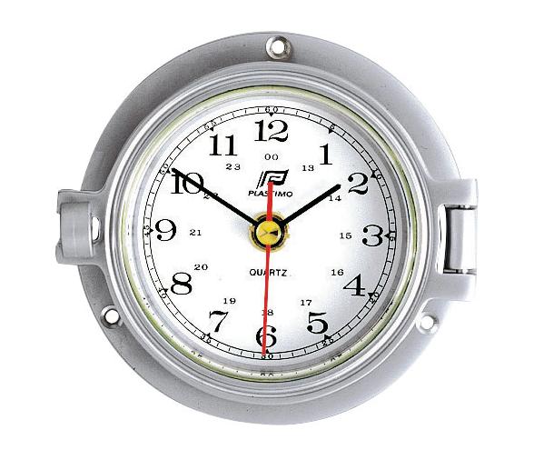 Reloj Cromado Mate 3 Plastimo