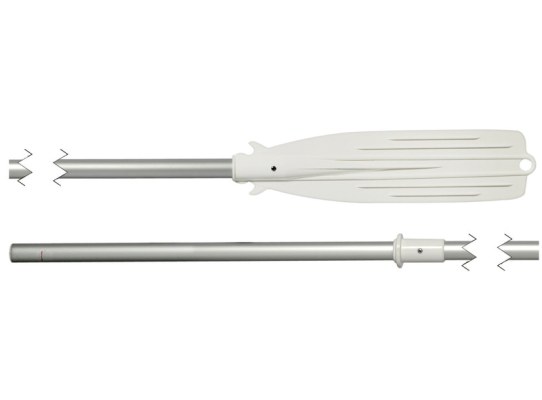 Remos de aluminio anodizado