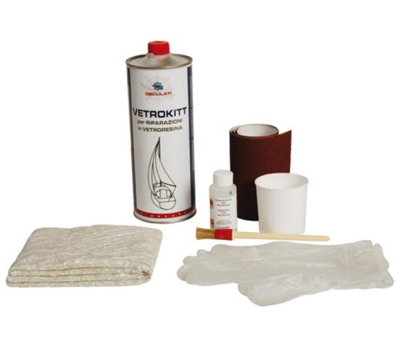 Kit Reparador Vetrokit fibra vidrio
