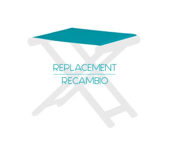 Repuesto Asiento Taburete, Turquesa - Marine Business