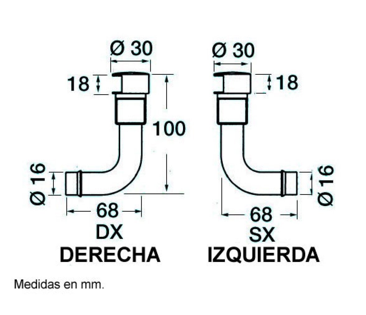 Respiradero 90 Grados para Depositos Acero Inoxidable 16mm