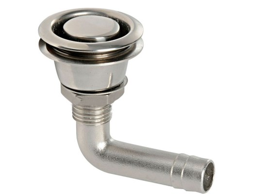 90 Degrees SS Fuel Vent