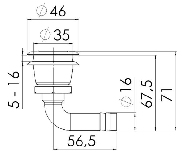 Respiradero Acero Inoxidable 90 Grados