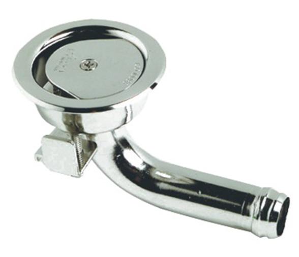 Respiradero Combustible acero inox acodado sin tornillos