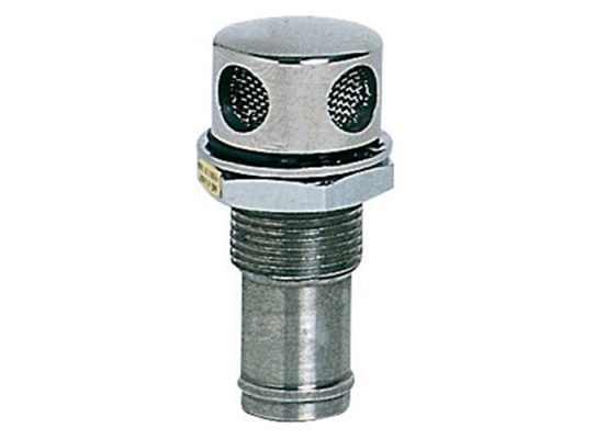 Stainless steel fuel vent hose straight