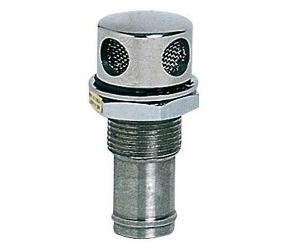Stainless steel fuel vent hose straight