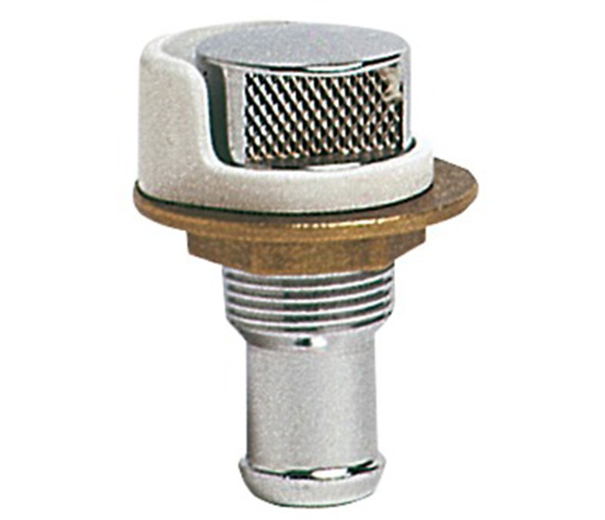 Respiradero Combustible laton cromado manguera 20 mm