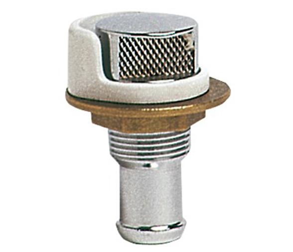 Respiradero Combustible laton cromado manguera 20 mm