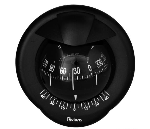 Riviera Compas BP2 4" Caja Negra Rosa Negra