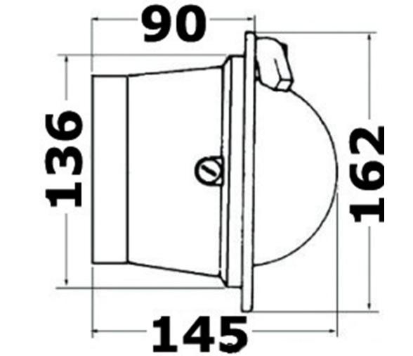 Riviera Compas Pegasus 4 pulgadas caja negra rosa roja