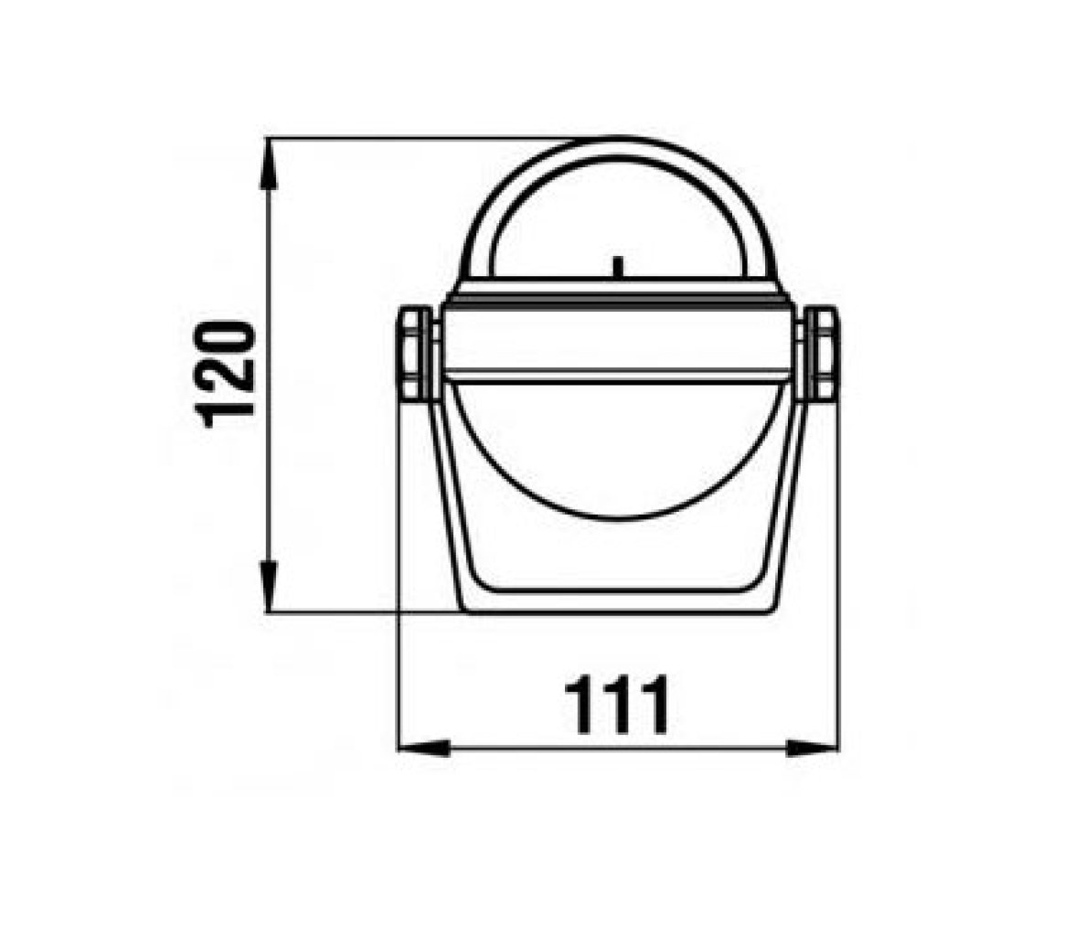 Riviera Compas Stella 2 con Soporte Negro