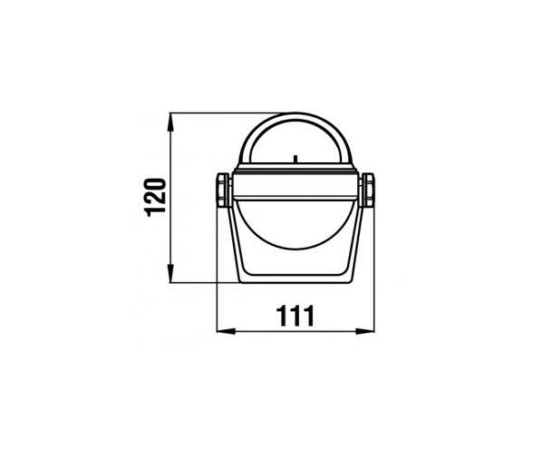 Riviera Compas Stella 2 con Soporte Negro