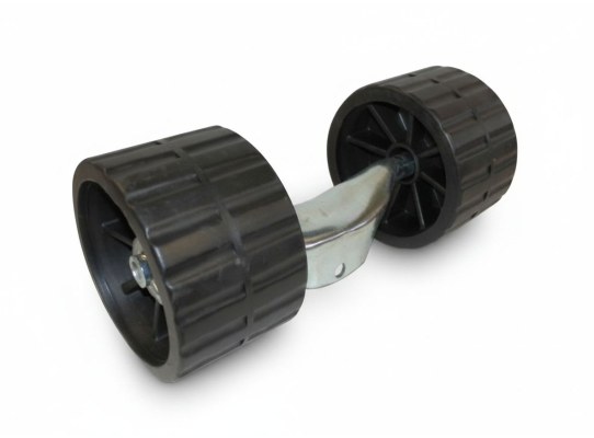 Side rollers with bracket