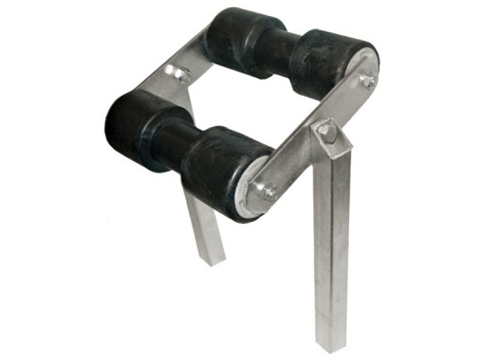 Central swinging rollers