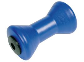 Rodillo central quilla para remolque azul 196 mm