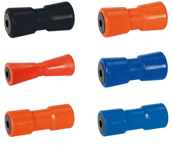 Rodillo Central Quilla para Remolque con Nucleo de Acero