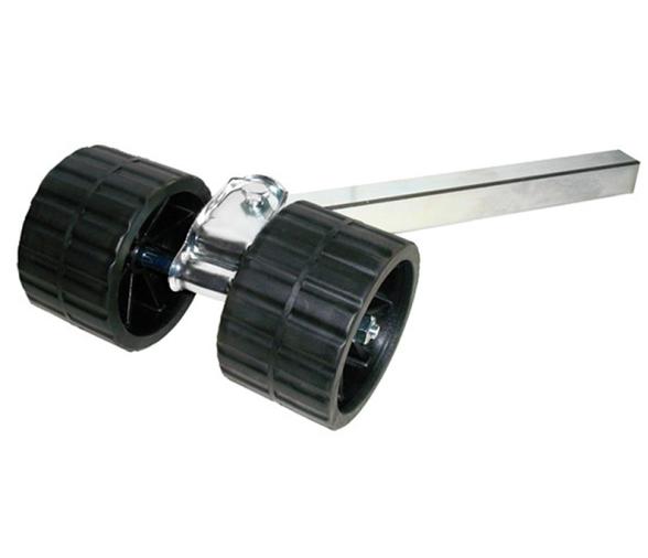 Rodillo Oscilante remolque 2 ruedas recto