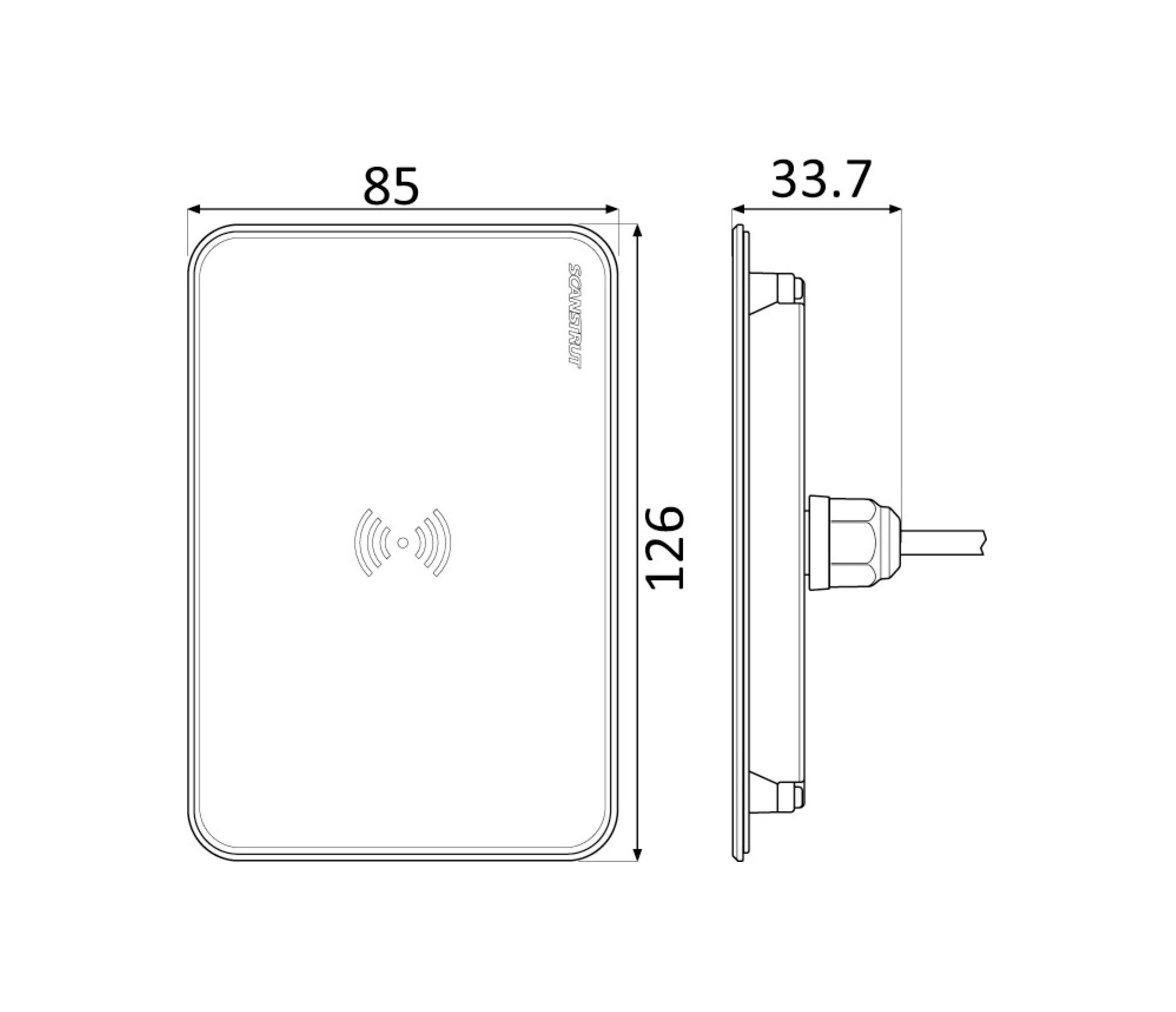 ROKK Wireless SUB Watertight Charge