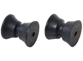 Roldana Caucho Duro Eje 16 MM