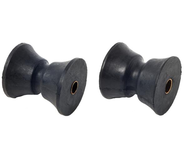 Roldana Caucho Duro Eje 16 MM