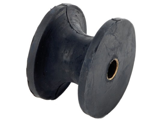 Hard Rubber Roller Bore 12 mm