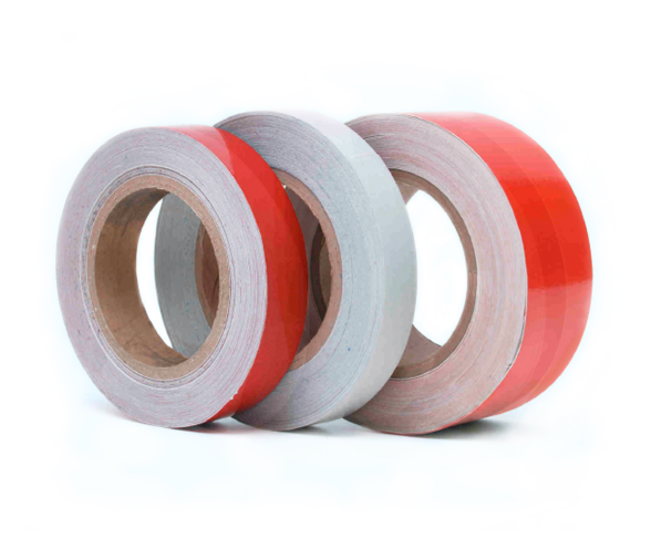 Rosh Reflectante Tape Width Red or White 25 mm